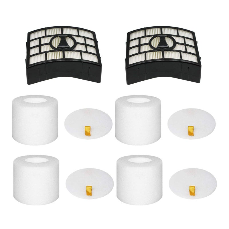 Hechuang NV752, AZ1002 Filters for Shark Rotator APEX DuoClean Powered Lift-Away Vacuum AZ1002, NV650, NV651, NV652, NV750, NV751, NV752, NV753, AX950, AX951, Replacement Part XFF650 & XHF650 - Image 1